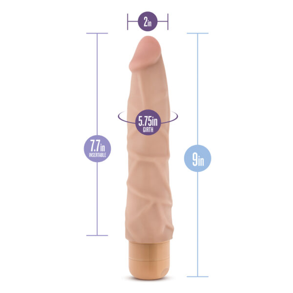 Dr Skin 9 Inch Cock Vibe Number 1 - XToys UK