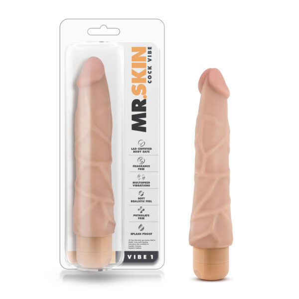 Dr Skin 9 Inch Cock Vibe Number 1 - XToys UK