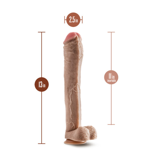 Dr. Skin Mr. Ed 13 Inch Dildo With Balls - XToys UK