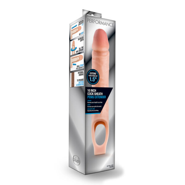 Performance Cock Sheath 10 Inch Penis Extender - XToys UK