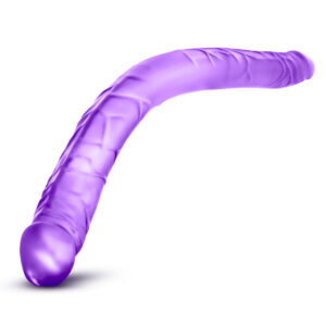 B Yours 16 Inch Purple Double Dildo - XToys UK