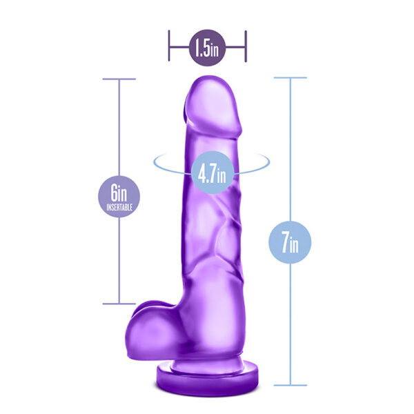 B Yours Sweet N Hard Purple Dildo - XToys UK