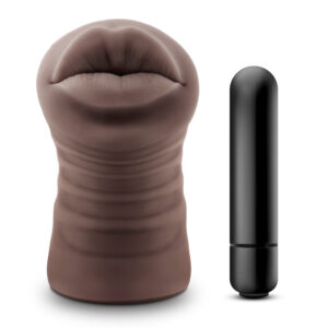 Hot Chocolate Renee Mouth Vibrating Masturbator - XToys UK