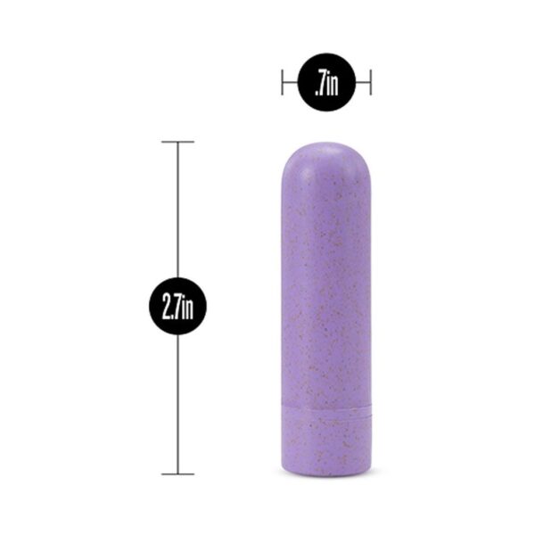 Gaia Biodegradable Rechargeable Eco Purple Bullet - XToys UK