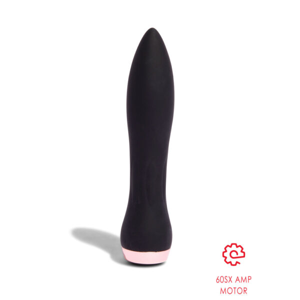 Nu Sensuelle Silicone 60SX AMP Bullet Black - XToys UK