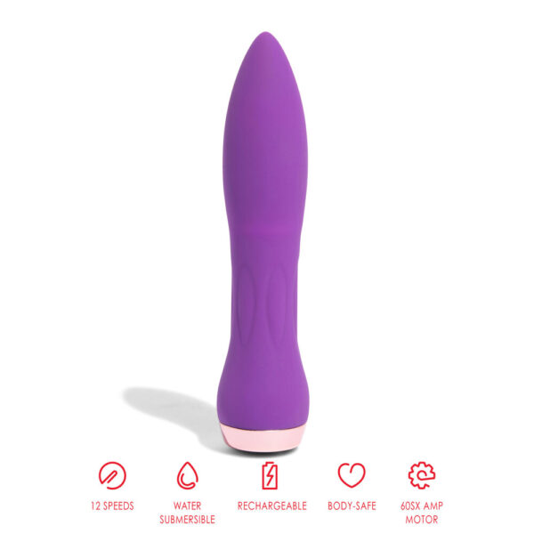 Nu Sensuelle Silicone 60SX AMP Bullet Purple - XToys UK