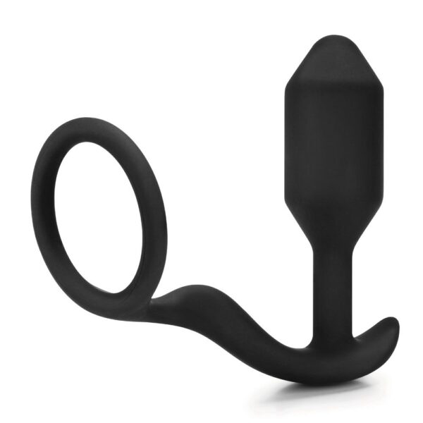 bVibe Snug And Tug Anal Plug And Cock Ring - XToys UK