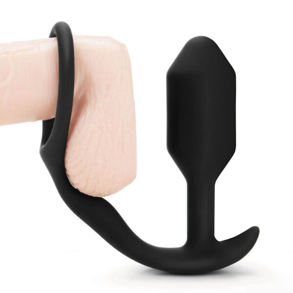 bVibe Snug And Tug Anal Plug And Cock Ring - XToys UK