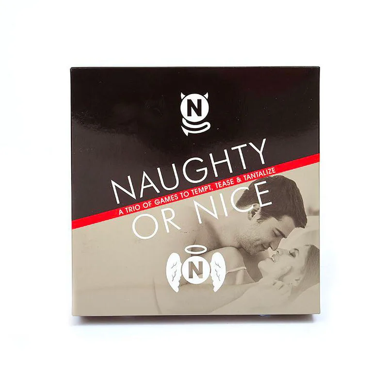 Naughty Or Nice A Trio Of Games To Tempt, Tease And Tantalize - XToys UK