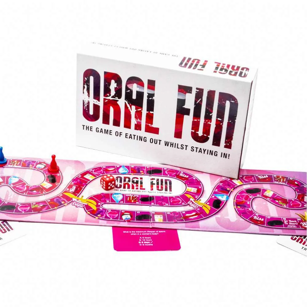 Oral Fun Board Game - XToys UK