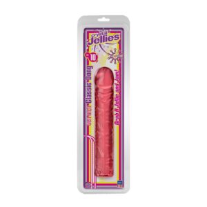 Classic 10 Inch Pink Jelly Dong - XToys UK