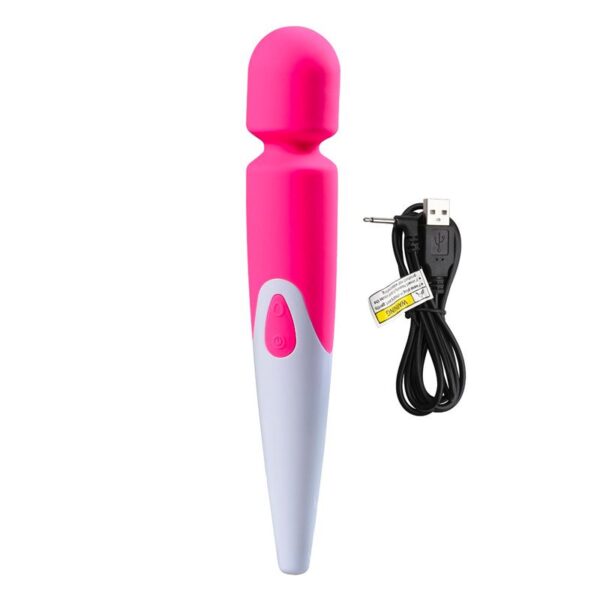 iWand 10 Speed Waterproof Rechargeable Wand Pink - XToys UK