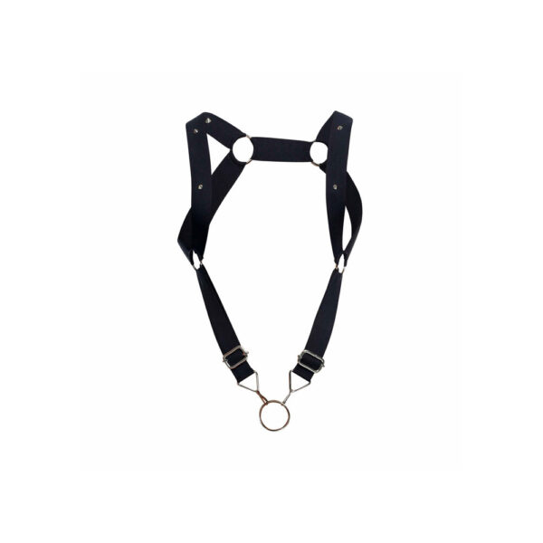 Male Basics Dngeon Straight Back Harness With Cock Ring - XToys UK