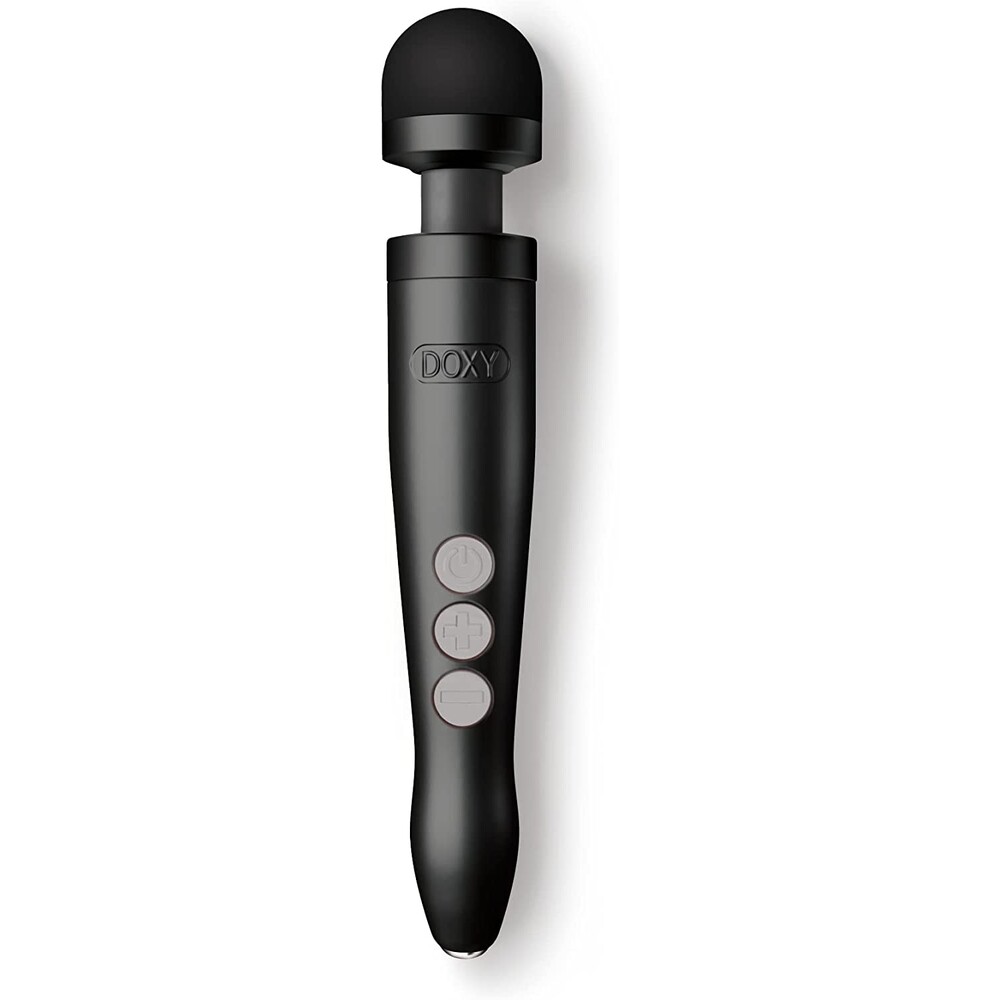 Doxy Die Cast 3 Rechargeable Wand Matte Black - XToys UK