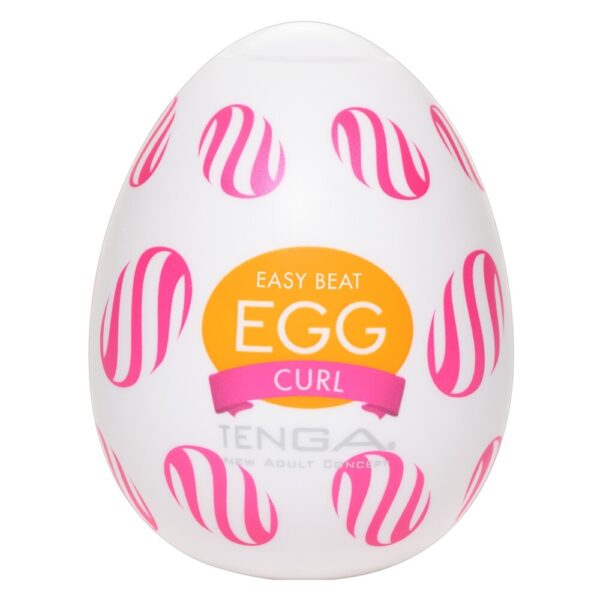 Tenga Curl Egg Masturbator - XToys UK