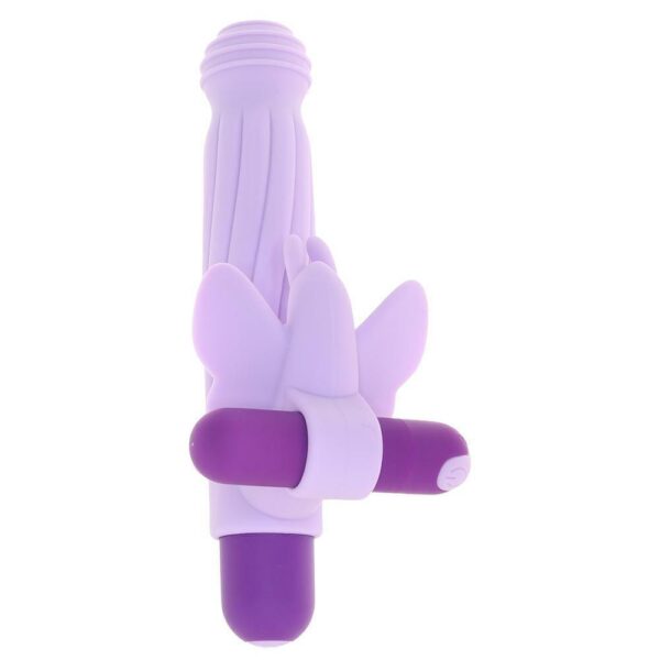 Evolved Lilac Desires Silicone Rechargeable Butterfly Kit - XToys UK