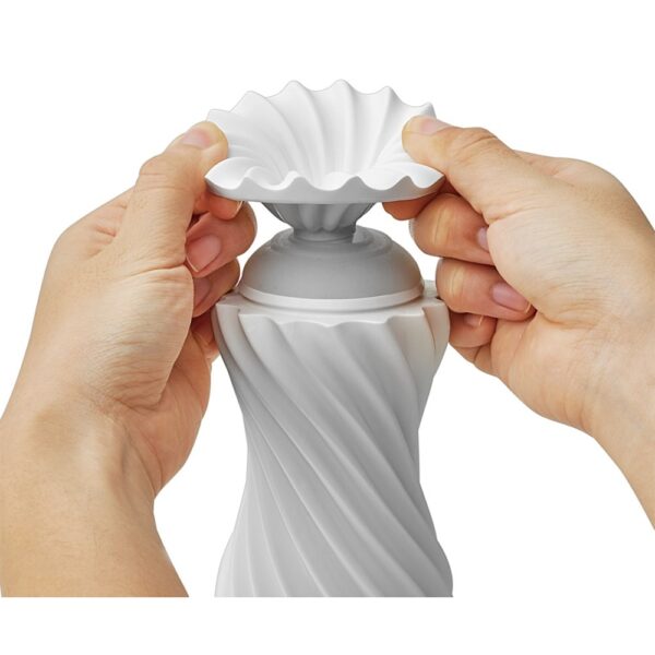 Tenga Flex Silky White Masturbator - XToys UK