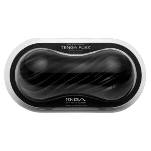 Tenga Flex Rocky Black Masturbator - XToys UK