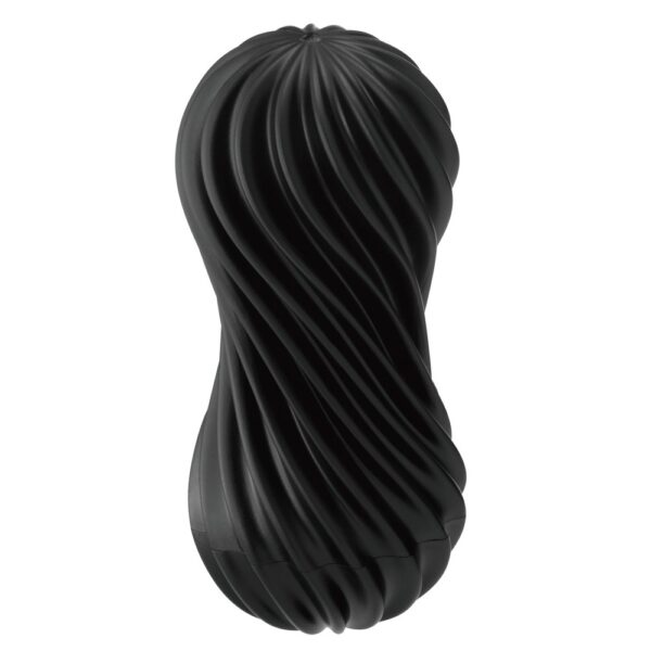 Tenga Flex Rocky Black Masturbator - XToys UK