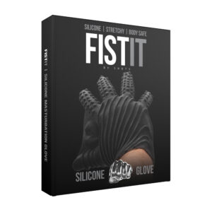 Fist It Black Textured Masturbation Glove - XToys UK