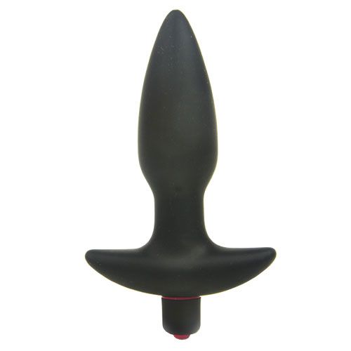 Silicone Butt Plug With Vibrating Bullet - XToys UK