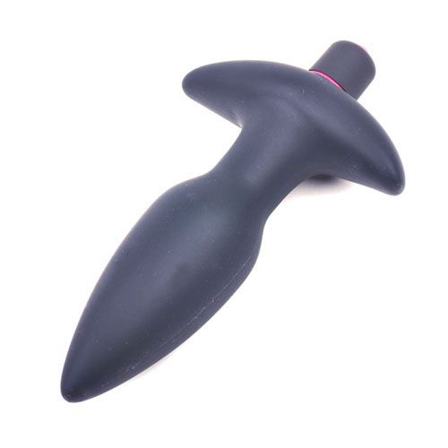 Silicone Butt Plug With Vibrating Bullet - XToys UK