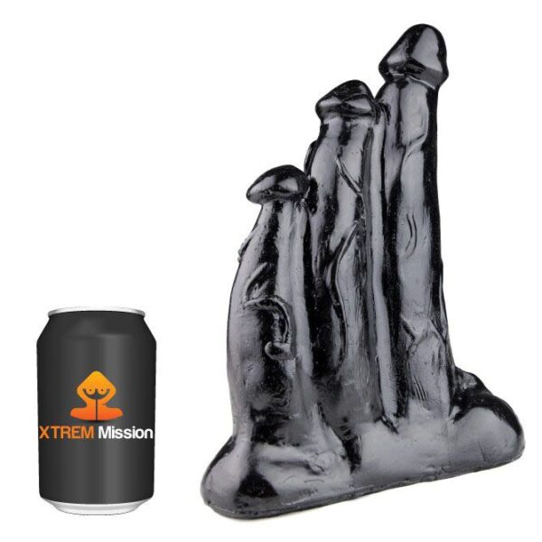 Xtrem Mission Triplicate Dildo - XToys UK