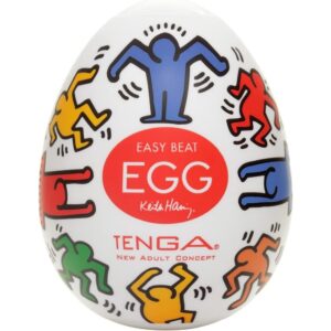 Tenga Keith Haring Dance Egg Masturbator - XToys UK