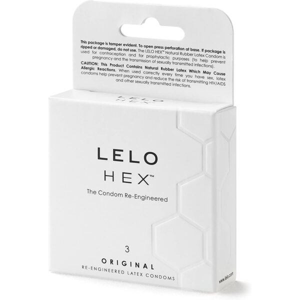 Lelo Hex Original Condoms 3 Pack - XToys UK