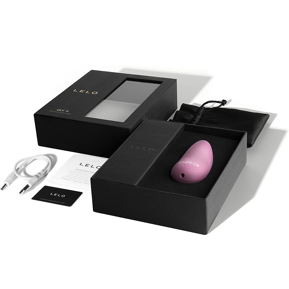 Lelo Lily 2 Rechargeable Clitoral Vibrator Pink Rose and Wisteri - XToys UK