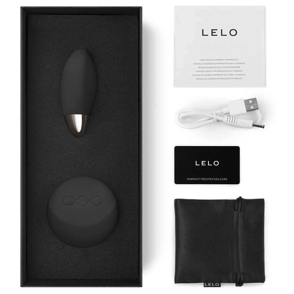 Lelo Lyla 2 Obsidian Black Vibrating Bullet - XToys UK