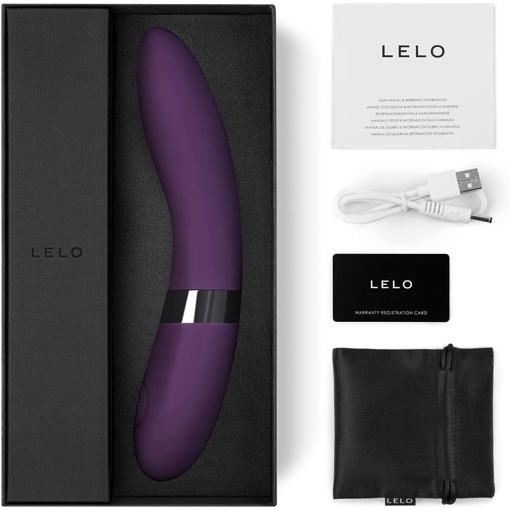 Lelo Elise 2 Vibrator Plum - XToys UK