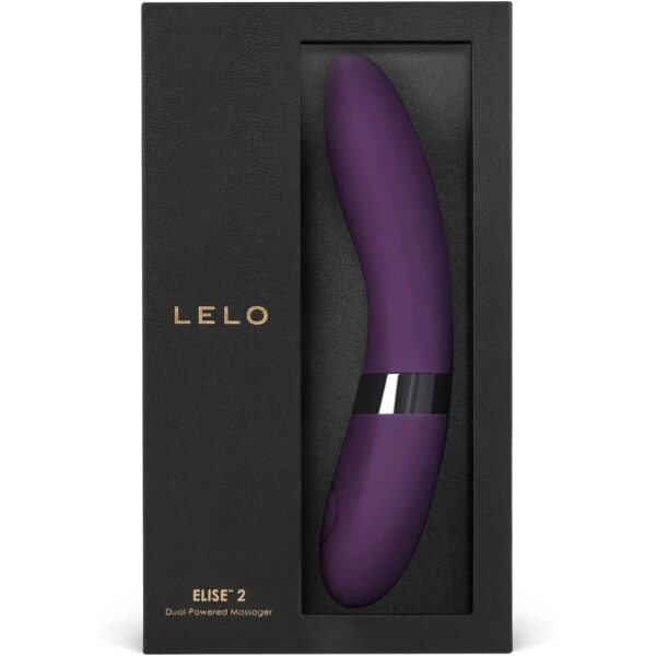 Lelo Elise 2 Vibrator Plum - XToys UK