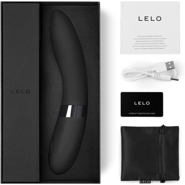 Lelo Elise 2 Dual Powered G Spot Vibrator Black - XToys UK