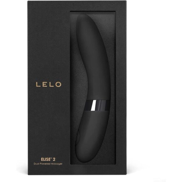 Lelo Elise 2 Dual Powered G Spot Vibrator Black - XToys UK