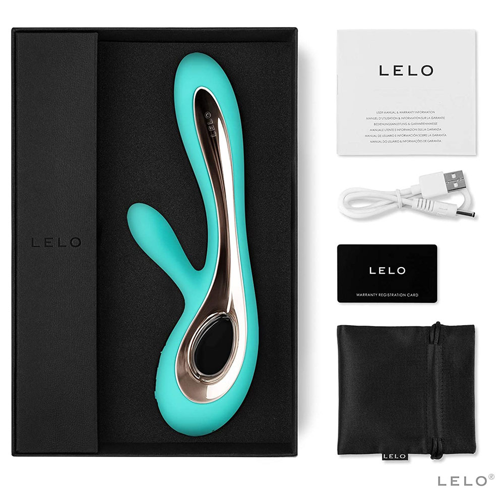 Lelo Soraya 2 Dual Rabbit Vibrator Aqua - XToys UK