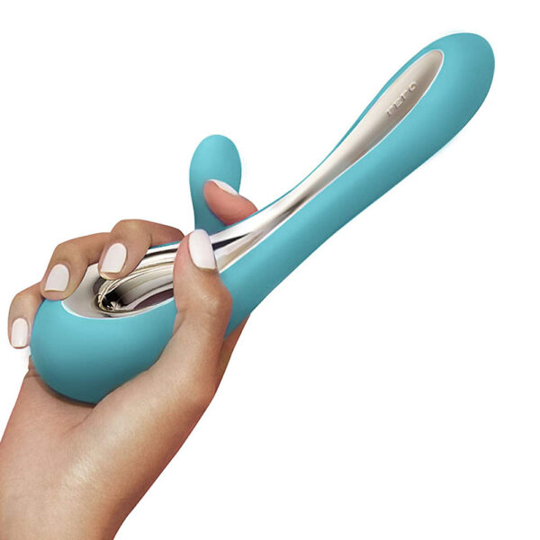 Lelo Soraya 2 Dual Rabbit Vibrator Aqua - XToys UK