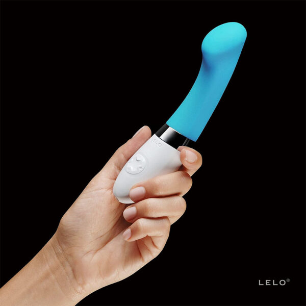 Lelo Gigi 2 Turquoise Blue G Spot Vibrator - XToys UK