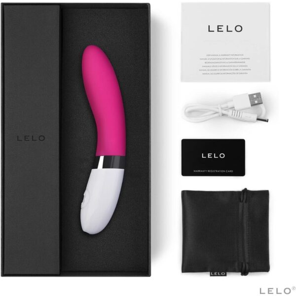 Lelo Liv 2 G Spot Vibrator Cerise - XToys UK