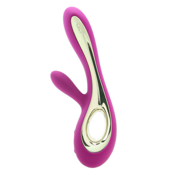 Lelo Soraya 2 Dual Rabbit Vibrator Deep Rose - XToys UK