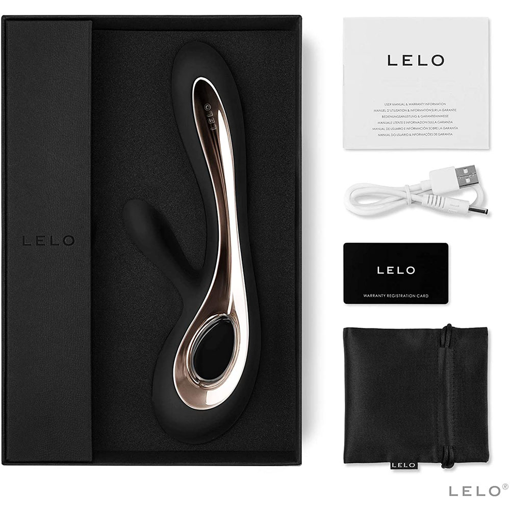 Lelo Soraya 2 Dual Rabbit Vibrator Black - XToys UK