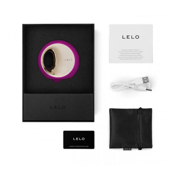 Lelo Ora 3 Deep Rose Oral Sex Stimulator - XToys UK