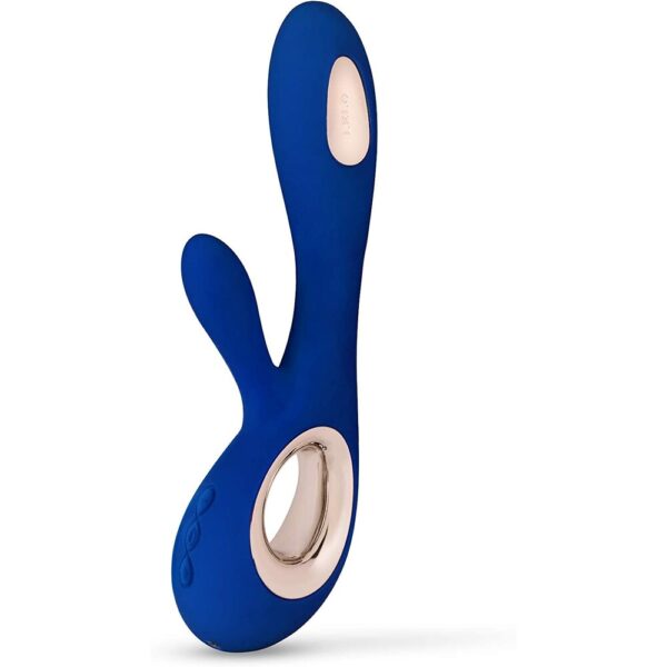 Lelo Soraya Wave Dual Action Vibrator Midnight Blue - XToys UK