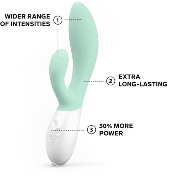 Lelo Ina 3 Dual Action Massager Seaweed - XToys UK