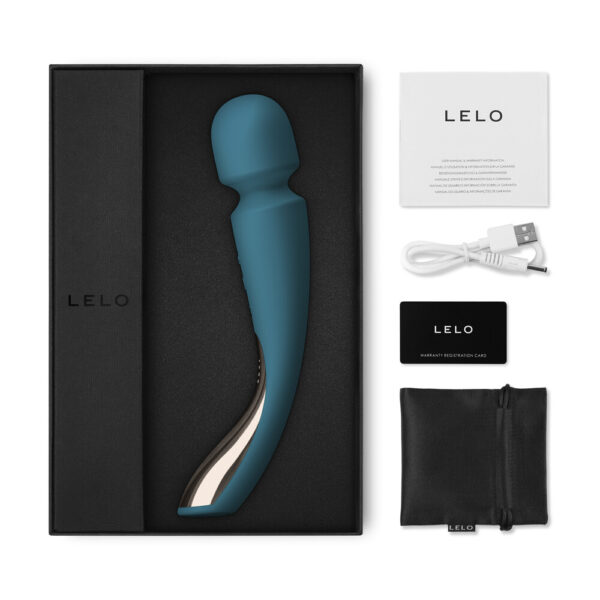 Lelo Smart Wand 2 Med Ocean Blue - XToys UK