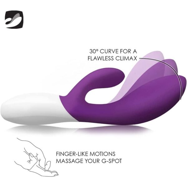 Lelo Ina Wave 2 Luxury Rechargeable Vibe Plum - XToys UK