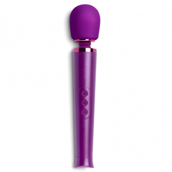 Le Wand Petite Rechargeable Vibrating Massager Dark Cherry - XToys UK