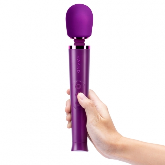 Le Wand Petite Rechargeable Vibrating Massager Dark Cherry - XToys UK