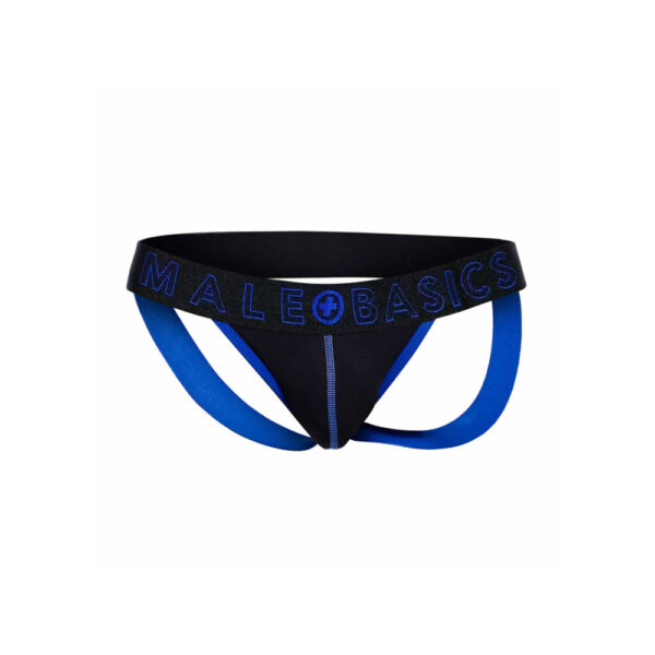 Male Basics Neon Jock Blue - XToys UK