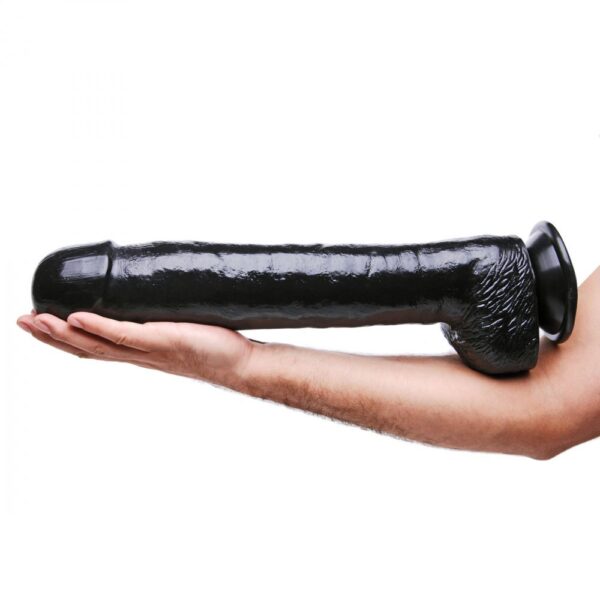 XR The Black Destroyer Huge Suction Cup Dildo - XToys UK